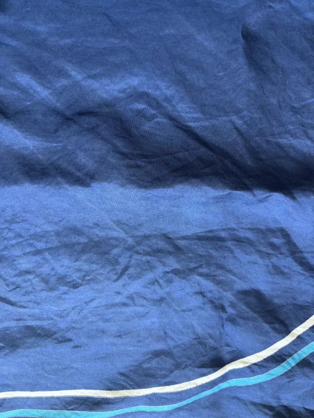 Vintage Christian Dior Art Deco-Style Silk Scarf